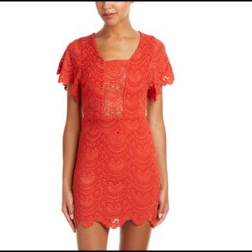 Nightcap Spanish Lace Flutter Dress 🌹